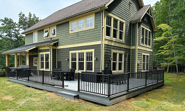 After Porch — BILT Construction, Garrett County MD